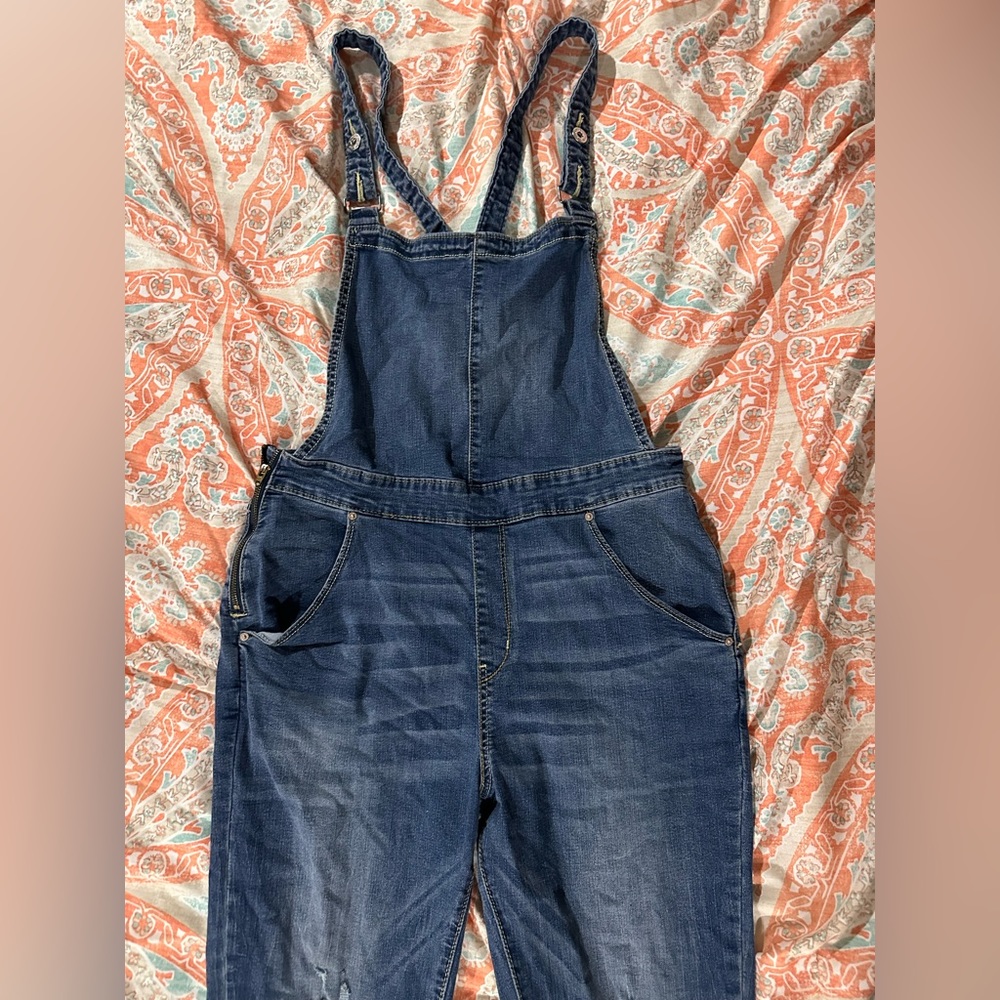 Denizen Levi Jean overalls, size Large